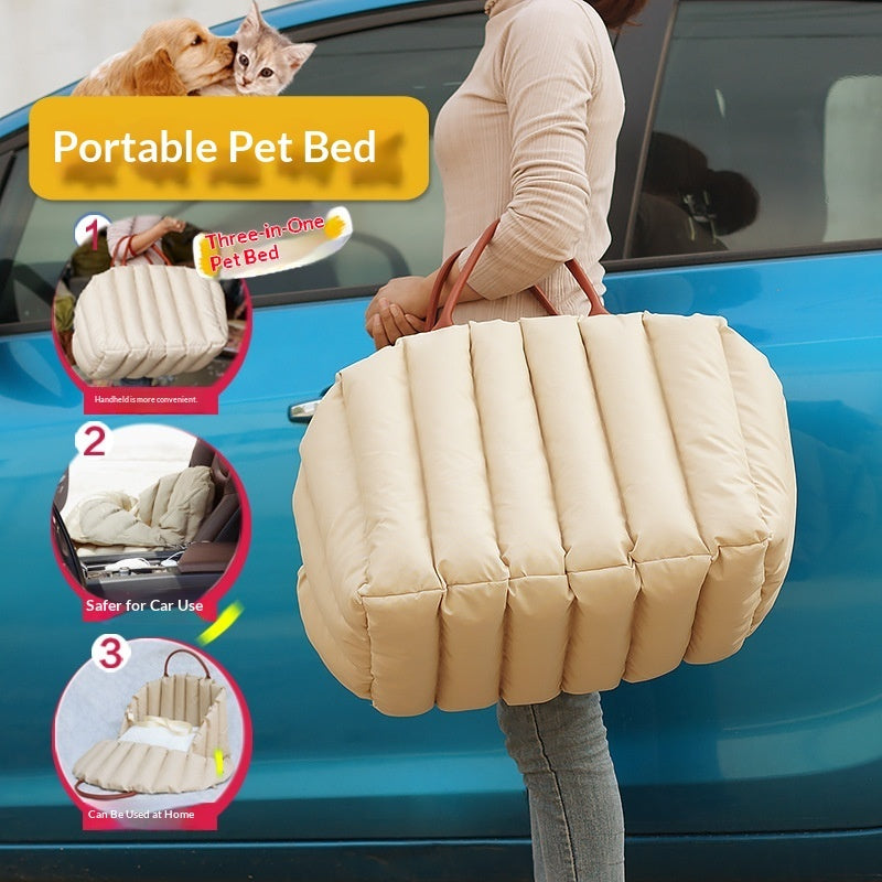 Portable Pet Travel Carrier Bag For Car Trips