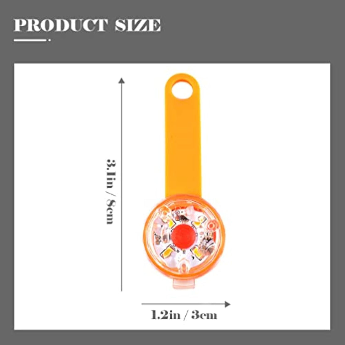 Luminous Pet Safety Pendant For Night Walking Leash Decor