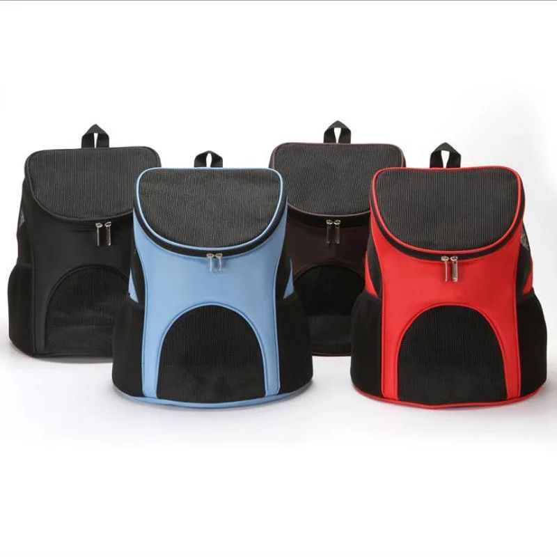 Pet Breathable Backpack Portable Travel Carrier Bag