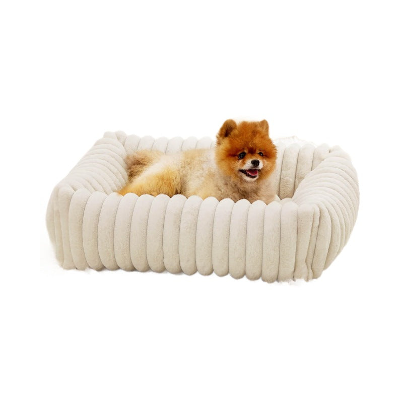 All Season Warm Plush Pet Bed House For Pets