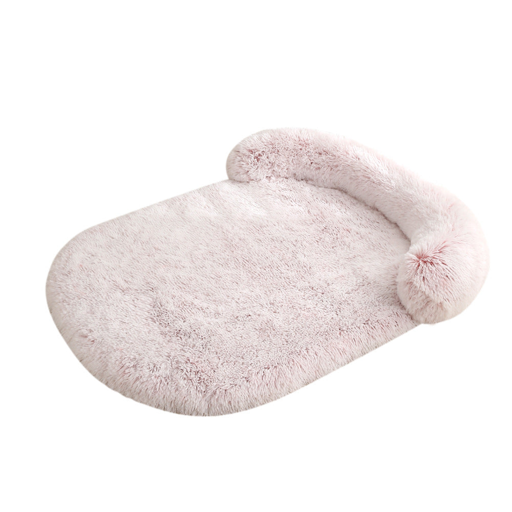 Plush Warm Pet Bed Soft Cushion Doghouse Style