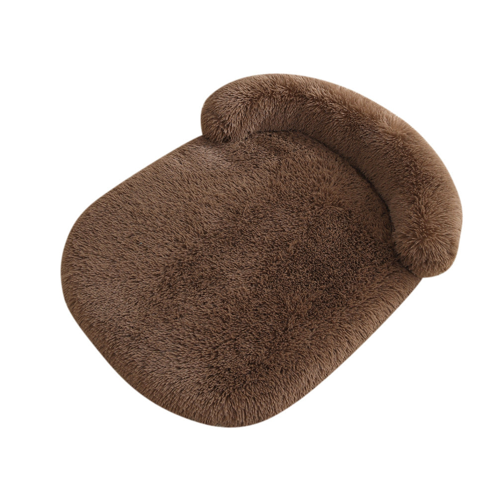 Plush Warm Pet Bed Soft Cushion Doghouse Style