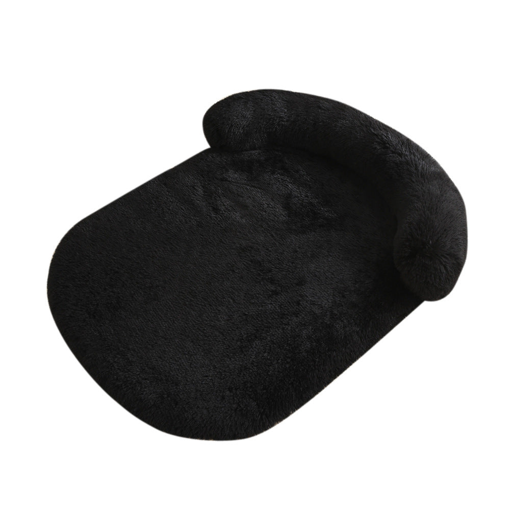 Plush Warm Pet Bed Soft Cushion Doghouse Style