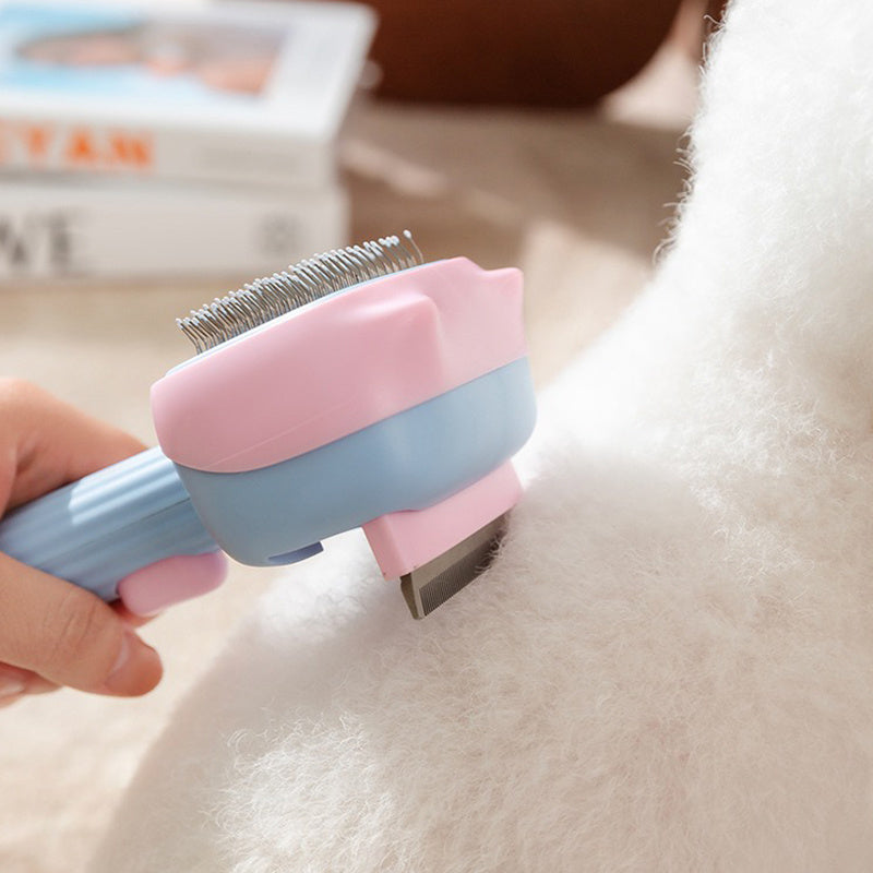 Pet Grooming Brush Deshedding Dematting Hair Removal Tool