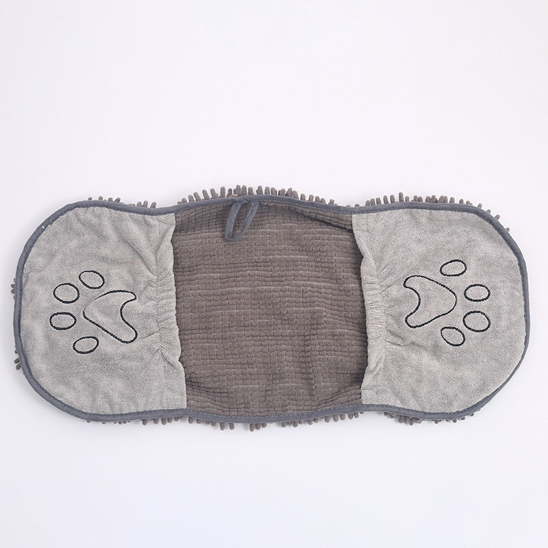Pet Chenille Bath Drying Towel Absorbent Cloth