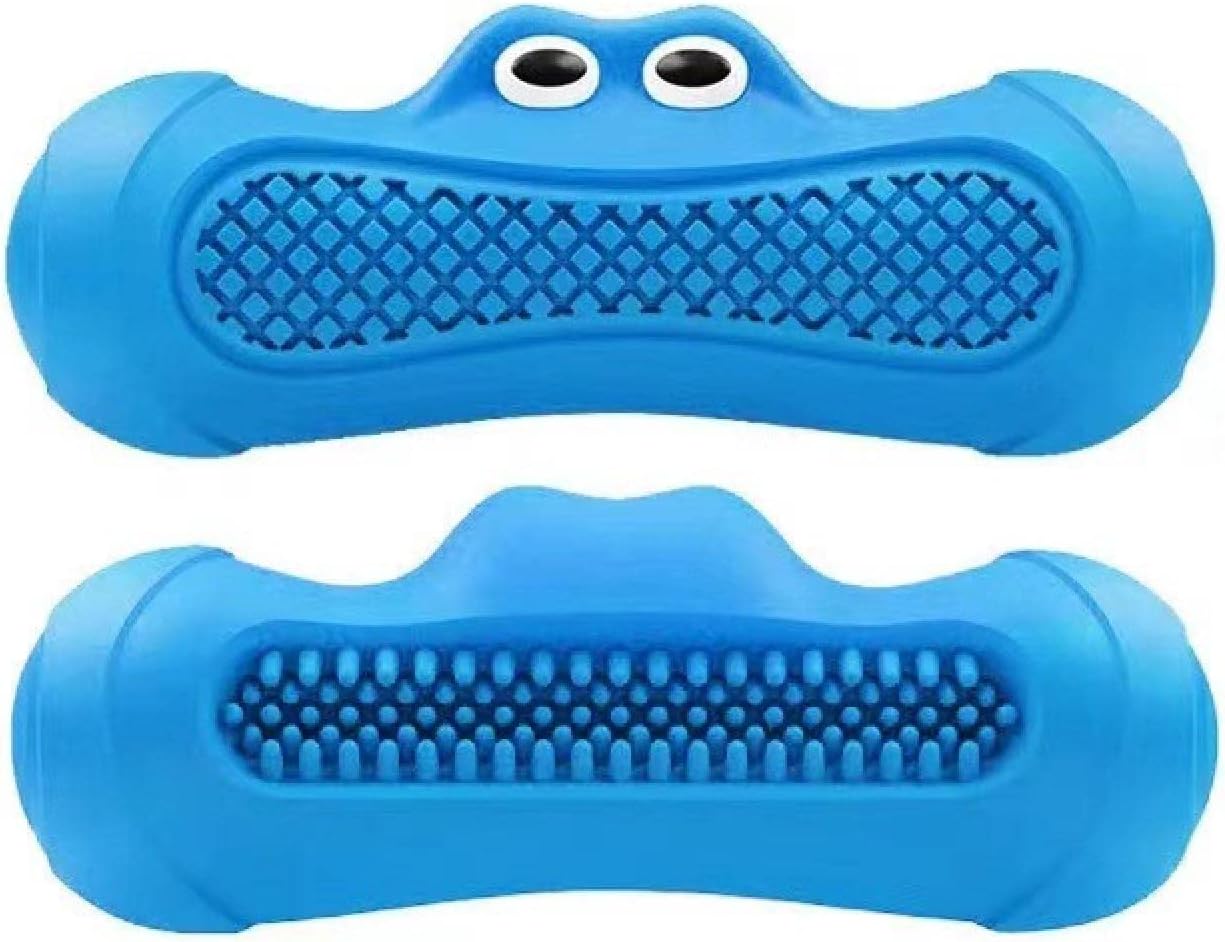 Pet Rugby Rubber Teething Chew Bite Resistant Toy