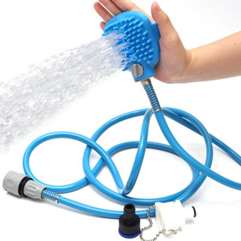 Pet Bathing Massager Shower Sprayer Cleaning Brush Tool