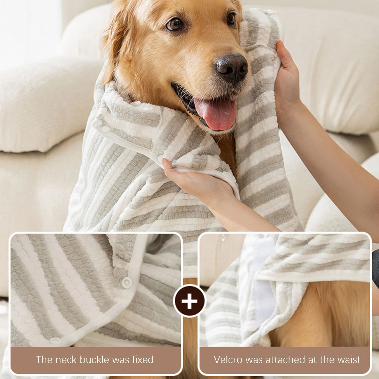 Ultra-Absorbent Quick-Dry Pet Bath Towel
