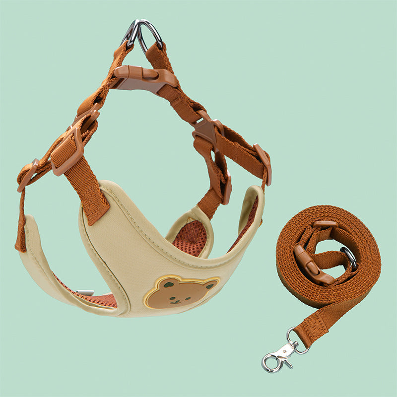 Outdoor Pet Leash Strap For Secure Walking Control