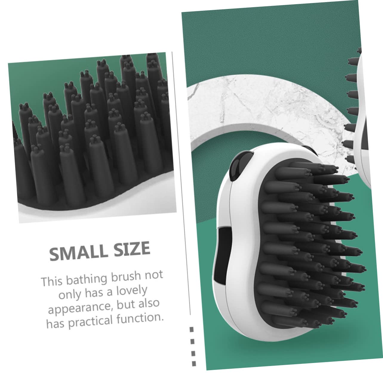 Pet Bath Grooming Glove Hair Removal Cleaning Brush