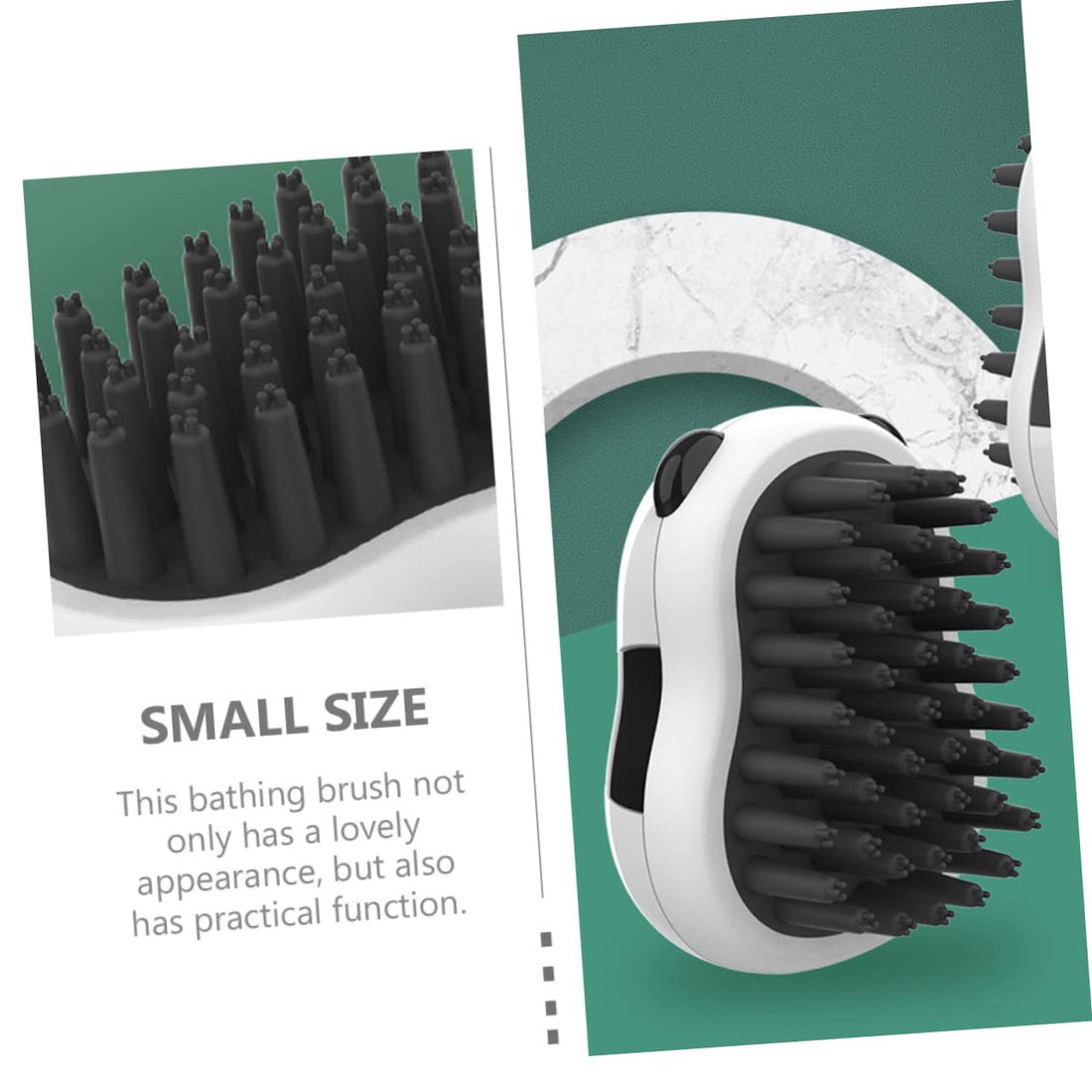 Pet Bath Grooming Glove Hair Removal Cleaning Brush