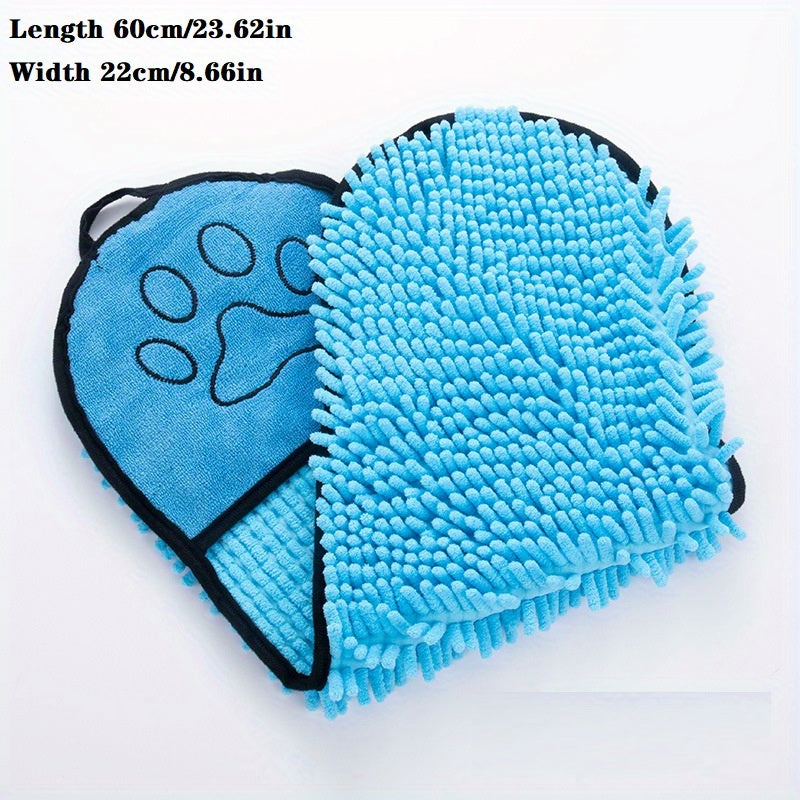 Absorbent Pet Bath Towel Microfiber Quick Drying Wrap