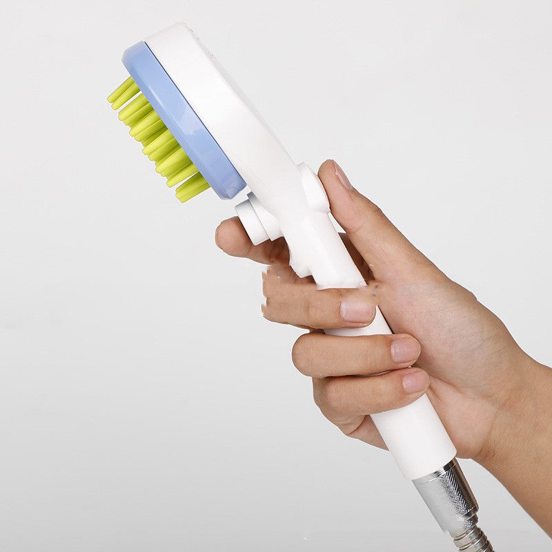 Pet Bath Massage Comb Brush With Shower Head