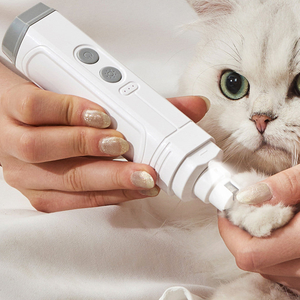 P3 Pet Nail Trimmer Double Lamp Automatic Power Tool