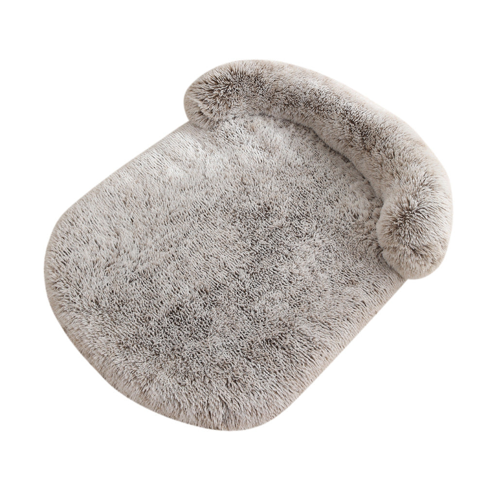 Plush Warm Pet Bed Soft Cushion Doghouse Style