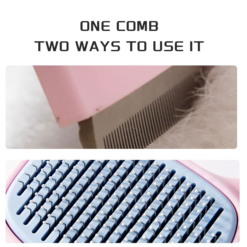 Pet Grooming Brush Deshedding Dematting Hair Removal Tool