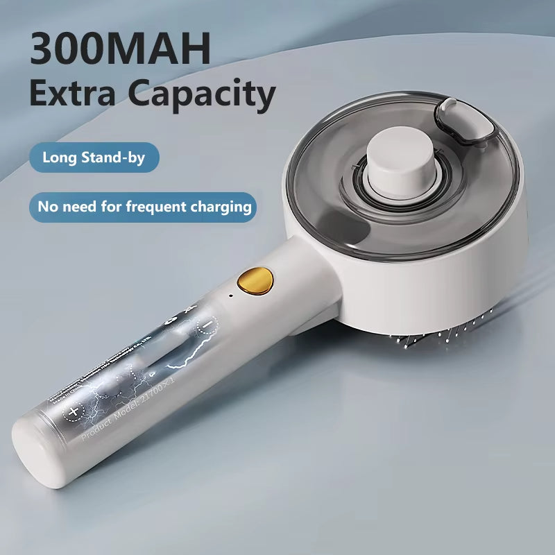 Pet Steam Brush Electric Sprayer Massage Grooming Tool