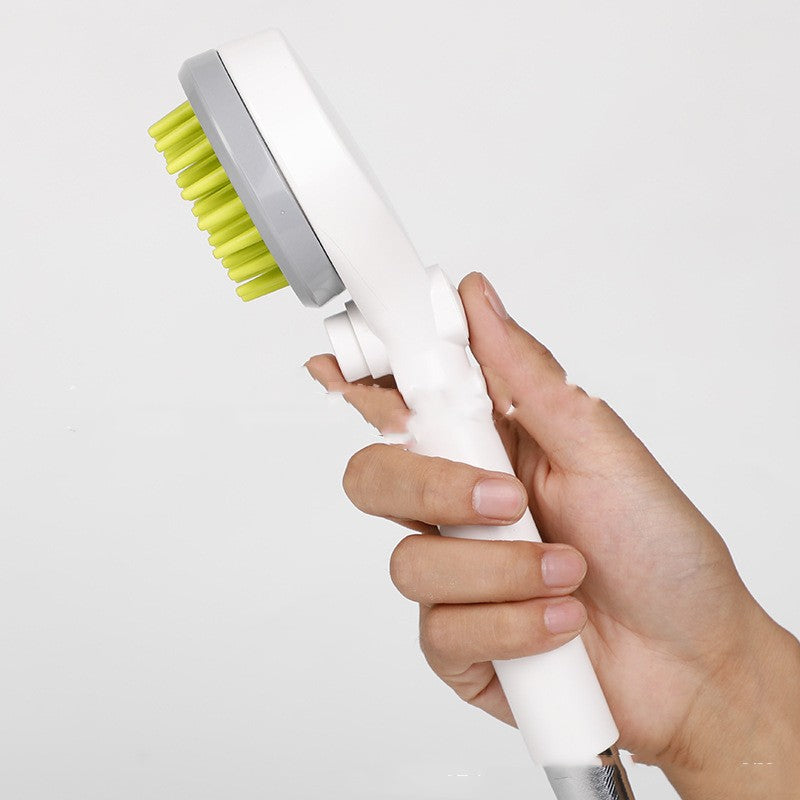 Pet Bath Massage Comb Brush With Shower Head