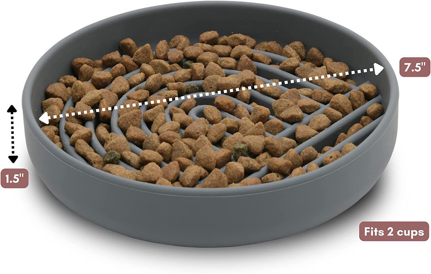 Fashion Simple Pet Slow Feeding Bowl For Small Animals