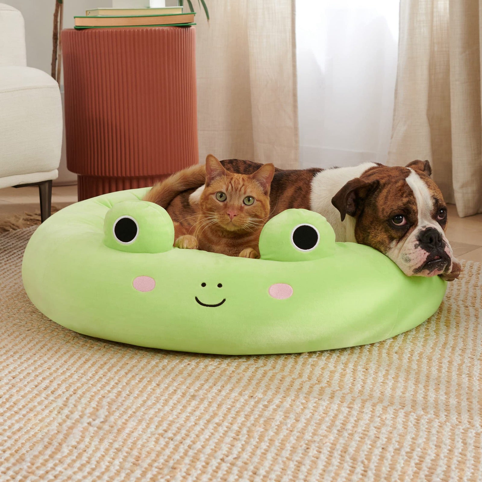 Pet Super Soft Plush Animals Fruits Bed